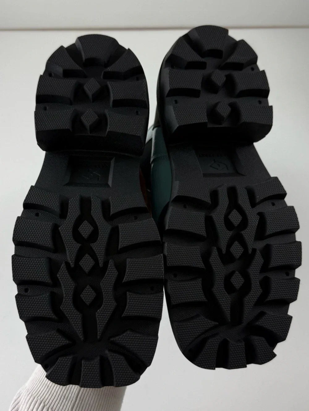 Katy Perry The Geli Combat Boot Womens Size 8.5M Blue Black Chunky Platform NEW - Picture 8 of 14